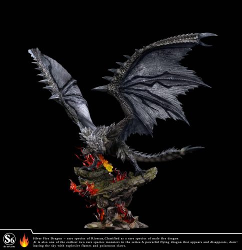 【Pre-order】Monster Hunter Series Silver Rathalos & Azure Rathalos & Rathalos GK Resin Statue S6 Studio