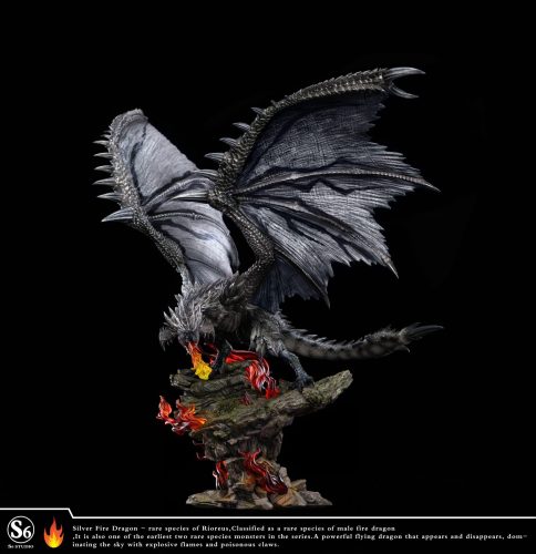 【Pre-order】Monster Hunter Series Silver Rathalos & Azure Rathalos & Rathalos GK Resin Statue S6 Studio
