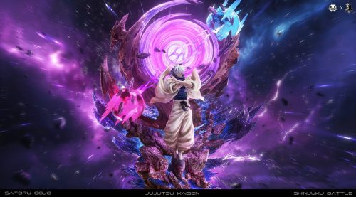 【Pre-order】S01 Gojo Satoru Battle of the Demon Realm Shinjuku Statue Resin 1/6 Scale ZanyJoke Studio & Temple Studio