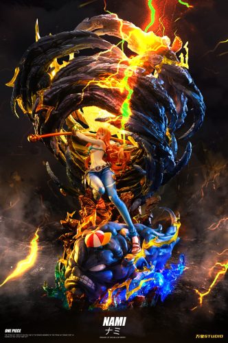 【Pre-order】One Piece Nami GK Resin Statue All in Wan Xiang Studio