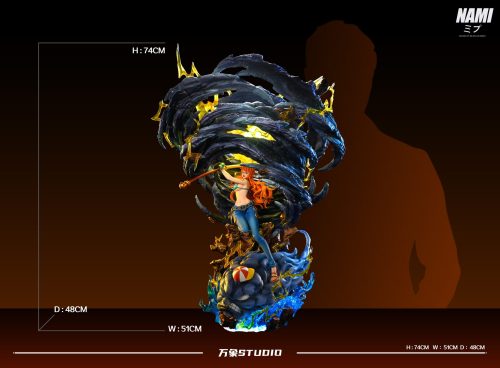 【Pre-order】One Piece Nami GK Resin Statue All in Wan Xiang Studio