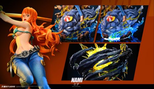 【Pre-order】One Piece Nami GK Resin Statue All in Wan Xiang Studio