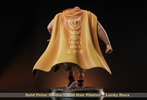 【Pre-order】One Piece Red Hair Pirates Lucky Roux GK Resin Statue 1/8 Scale POP Gold Peter Studio