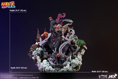 【Pre-order】Naruto Six Paths Of Pain Licensed Statue 1/8 Scale HEX Collectibles Studio