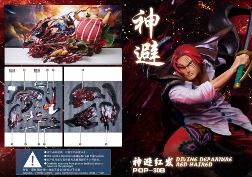 【Pre-order】One Piece Red Hair Pirates GK Resin Statue Jacksdo Studio