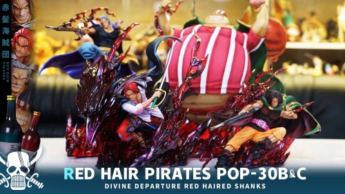 【Pre-order】One Piece Red Hair Pirates GK Resin Statue Jacksdo Studio