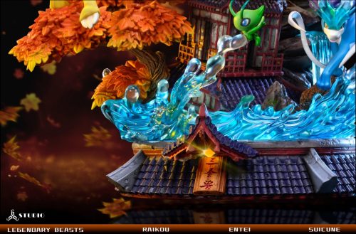 【Pre-order】Legendary Pokémon Entei & Raikou & Suicune GK Resin Statue 666 Studio