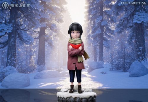 【Pre-order】Childhood Naruto & Hinata Resin Statue Ming Bao Studio