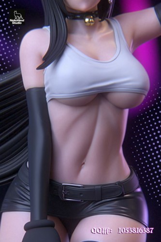 【Pre-order】Tifa Night Cat Girl Resin GK Statue 1/6 Scale NekoNest Studio