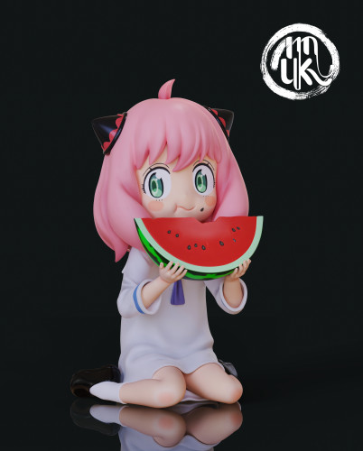 【Pre-order】Aniya Eating Watermelon Resin Statue 1/6 Scale  MoKu Studio