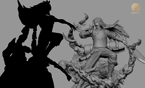 【Pre-order】Senju Hashirama Resin Statue 1/6 Scale Blossom Studio