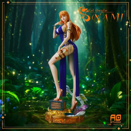 【Pre-order】One Piece Nami Resin Statue 1/4 & 1/6 Scale AO Studio