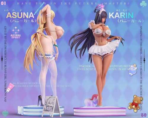 【Pre-order】Blue Archive Asuna & Karin Resin Statue 1/6 & 1/4 Scale AstralSpirit Studio