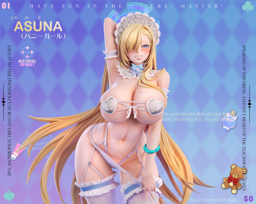 【Pre-order】Blue Archive Asuna & Karin Resin Statue 1/6 & 1/4 Scale AstralSpirit Studio