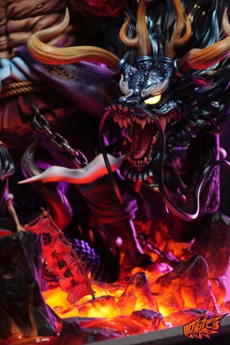 【Pre-order】One Piece Kaido with LED Resin Statue JiKe Studio