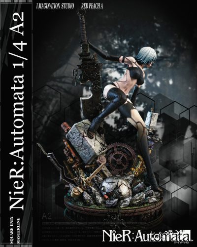 【Pre-order】NieR: Automata A2 Resin Statue 1/4 Scale Imagination Studio x Red Peach A Studio
