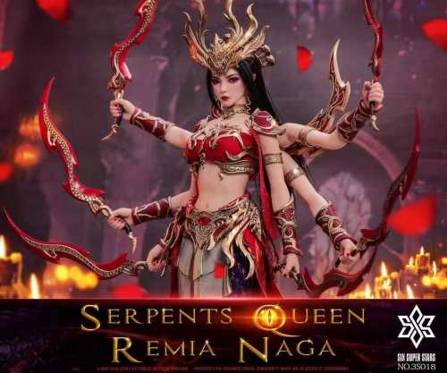 【Pre-order】Six supper stars stdudio 1/6 scale Serpents Queen Remia Naga movable doll Resin Statue
