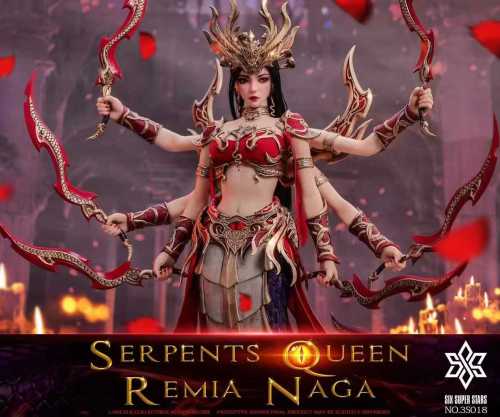 【Pre-order】Six supper stars stdudio 1/6 scale Serpents Queen Remia Naga movable doll Resin Statue