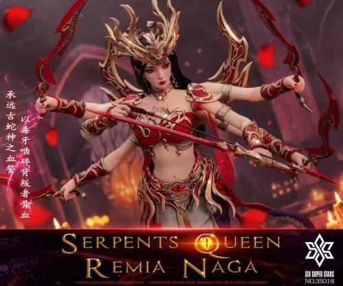 【Pre-order】Six supper stars stdudio 1/6 scale Serpents Queen Remia Naga movable doll Resin Statue