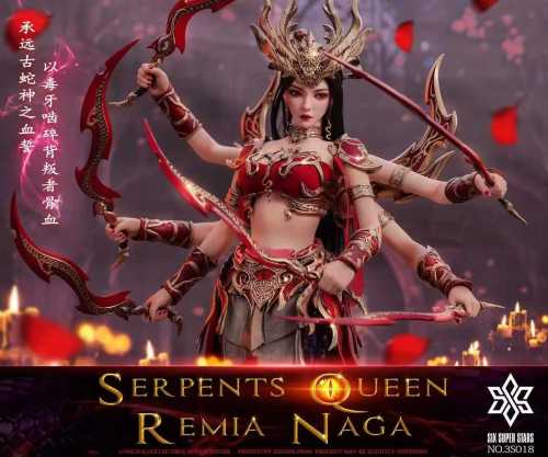 【Pre-order】Six supper stars stdudio 1/6 scale Serpents Queen Remia Naga movable doll Resin Statue