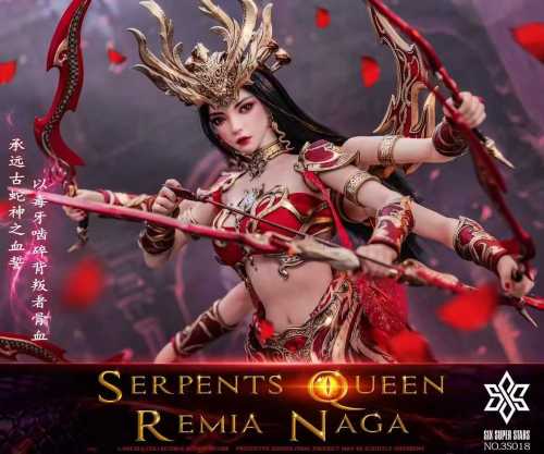 【Pre-order】Six supper stars stdudio 1/6 scale Serpents Queen Remia Naga movable doll Resin Statue