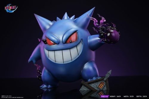 【Pre-order】NTWO Studio 1/4 Scale Gengar GK Resin Statue