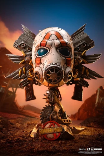 【Pre-order】Pure Arts Studio Borderlands Psycho Bandit Art Mask Exclusive Edition LICENSED Resin Statue