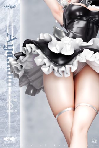 【Pre-order】BaJi Studio 1/6 Scale Maid Ayanami Rei Resin Statue