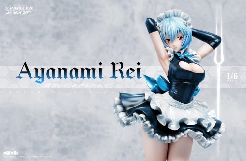 【Pre-order】BaJi Studio 1/6 Scale Maid Ayanami Rei Resin Statue