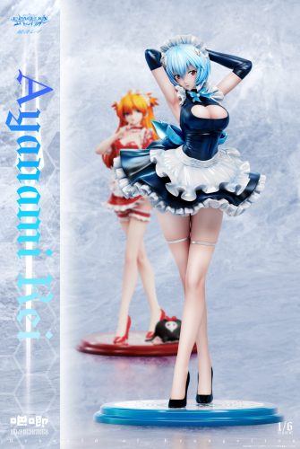 【Pre-order】BaJi Studio 1/6 Scale Maid Ayanami Rei Resin Statue