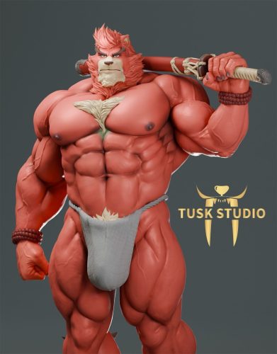 【Pre-order】TusK Studio 1/5 Scale Kumatetsu LINCENSED Resin Statue