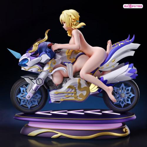 【Pre-order】Ji Bo Studio 1/6 Scale Rides Ganyu Motorcycle GK Resin Statue