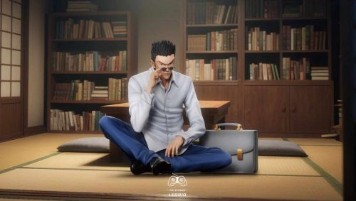 【Pre-order】PG Studio HxH Sitting Leorio & Kurapika Resin Statue