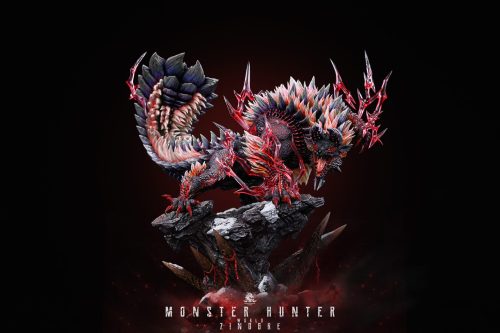 【Pre-order】Dragon Realm Studio Monster Hunter Zinogre & Stygian Zinogre Resin Statue