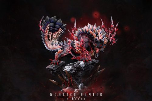 【Pre-order】Dragon Realm Studio Monster Hunter Zinogre & Stygian Zinogre Resin Statue