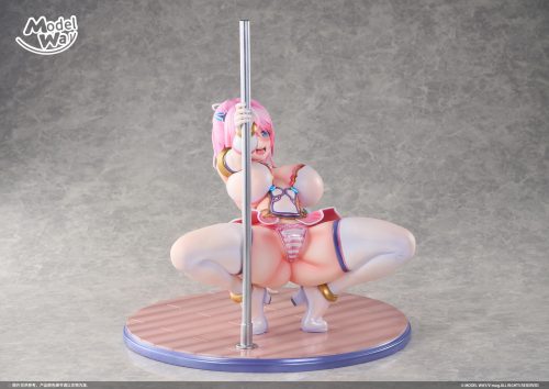 【Pre-order】ModelWay Studio Momoka Sakura Playful Angel Cheerleader Pink Ver. Original Works Resin Statue