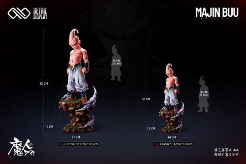 【Pre-order】Infinite Studio 1/4 & 1/6 Scale DBZ Fat Buu & Evil Buu Resin Statue