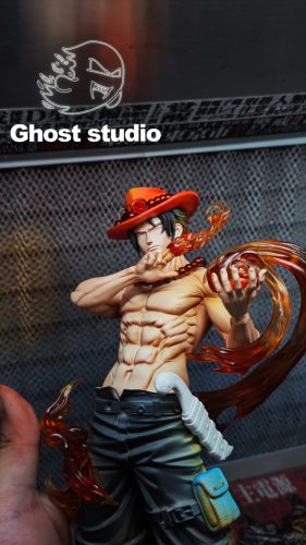 【Pre-order】Ghost Studio POP Scale OP Ace Resin Statue
