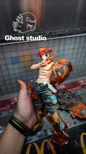 【Pre-order】Ghost Studio POP Scale OP Ace Resin Statue