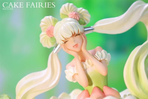 【Pre-order】WeArtDoing Studio Cake Fairies Strawberry & Matcha Resin Statue