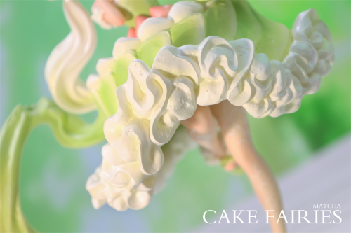 【Pre-order】WeArtDoing Studio Cake Fairies Strawberry & Matcha Resin Statue