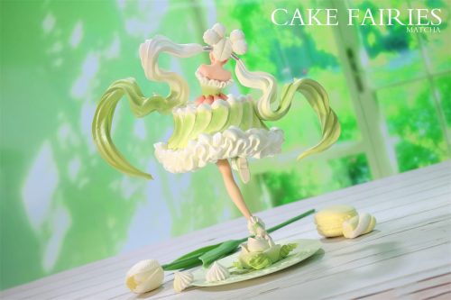 【Pre-order】WeArtDoing Studio Cake Fairies Strawberry & Matcha Resin Statue