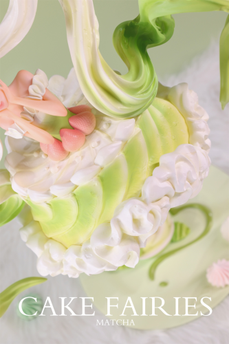 【Pre-order】WeArtDoing Studio Cake Fairies Strawberry & Matcha Resin Statue