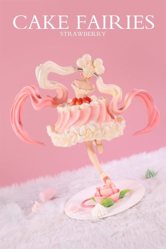 【Pre-order】WeArtDoing Studio Cake Fairies Strawberry & Matcha Resin Statue
