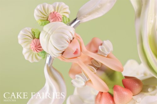 【Pre-order】WeArtDoing Studio Cake Fairies Strawberry & Matcha Resin Statue