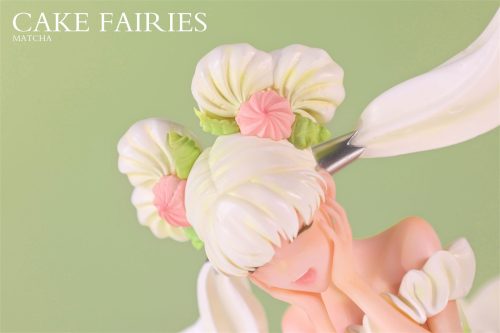 【Pre-order】WeArtDoing Studio Cake Fairies Strawberry & Matcha Resin Statue