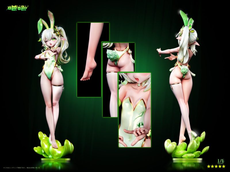 【Pre-order】Ba Ji Studio 1/6 Scale Bunny Series Nahida & Klee Resin Statue