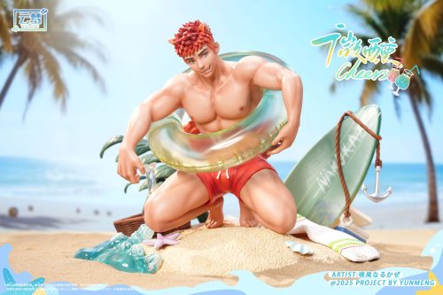 【Pre-order】YUNMENG Studio 1/6 Scale Wasabi to soak up the sun, sand, sea and cacti Original LICENSED Resin Statue