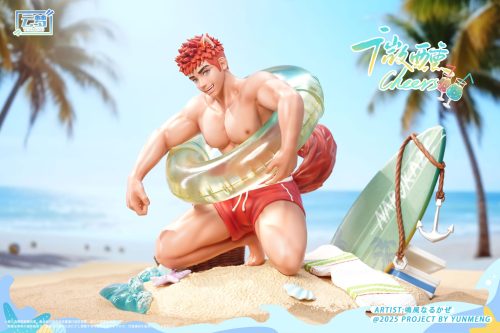 【Pre-order】YUNMENG Studio 1/6 Scale Wasabi to soak up the sun, sand, sea and cacti Original LICENSED Resin Statue