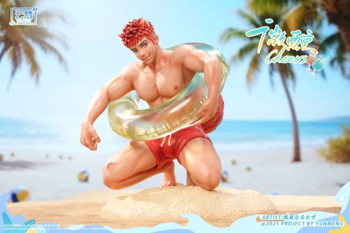 【Pre-order】YUNMENG Studio 1/6 Scale Wasabi to soak up the sun, sand, sea and cacti Original LICENSED Resin Statue
